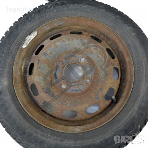Стоманени джанти 4x108 с гуми R14 Mazda 2 I (DY)(2003-2007) ID:92014, снимка 3 - Части - 39289319