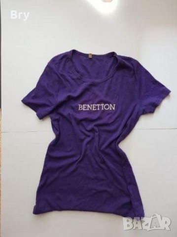 Тениска Benetton , снимка 5 - Тениски - 35838233