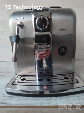 Кафеавтомат - робот Saeco SYNTIA inox, снимка 2 - Кафемашини - 53039015