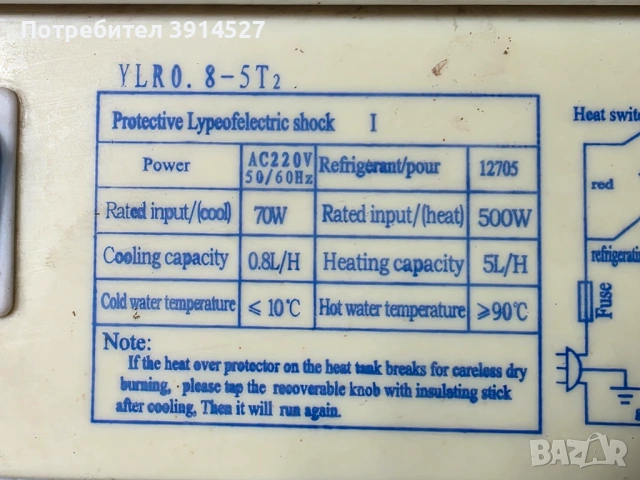 Диспенсър за вода, снимка 8 - Други - 51869321