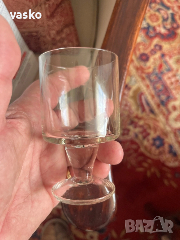 Стари чаши за вино-6 броя, снимка 3 - Чаши - 53095610