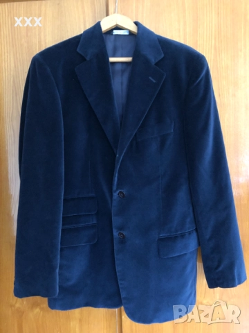 Luigi Milani кадифено сако + подарък риза, снимка 2 - Сака - 52516202