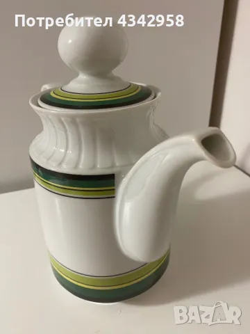 Mitterteich.Bavaria.1970г.Ретро кана за чай и малка кана за мляко., снимка 2 - Антикварни и старинни предмети - 49567836