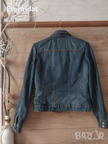 Дънково яке с топла подплата SILVIAN HEACH , снимка 4 - Якета - 38833047