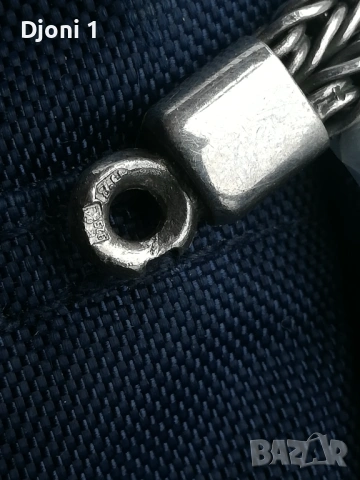 Винтидж сребърна гривна с кехлибар , снимка 10 - Антикварни и старинни предмети - 53607115