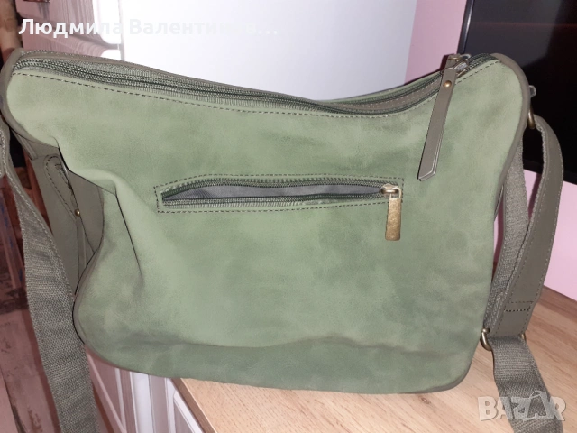 Дамски чанти в зелено и кафяво , снимка 3 - Чанти - 53060693