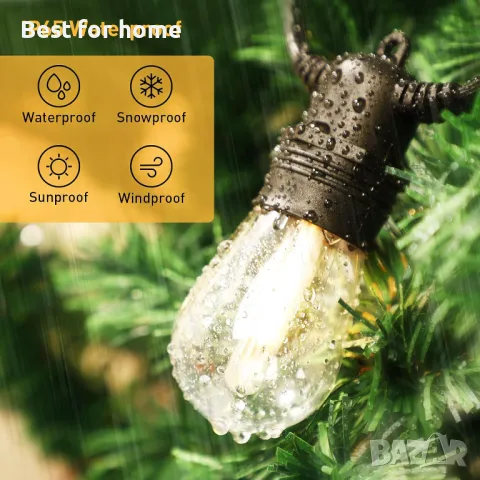  LED външни светлини 30+4 (резервни) TCL, снимка 6 - Външни лампи - 49773370