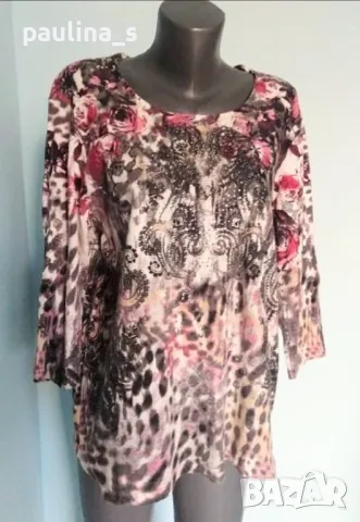 Два броя / XL / 3XL - Памучна маркова блуза "Cecil" / "Gerry Weber" , снимка 12 - Туники - 47504563