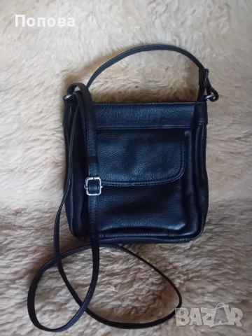 Уникална чантичка естествена кожа 