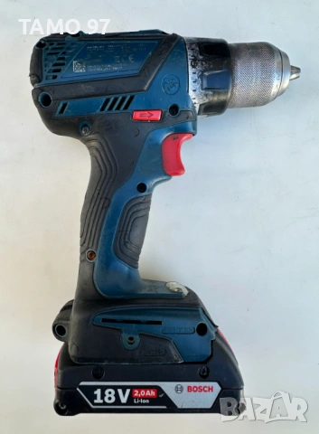 Bosch GSR 18V-60 C - Безчетков акумулаторен винтоверт 18V 2.0Ah, снимка 3 - Винтоверти - 53598743