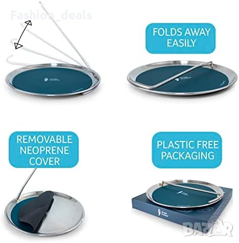 Нова Тава за сервиране с една ръка Поднос с дръжка Табла храна напитки, снимка 7 - Други стоки за дома - 41260009