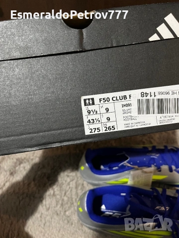 Мъжки футболни бутонки Адидас F50, снимка 6 - Спортни обувки - 53379172
