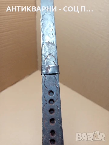 Стар Ръчно Кован Гравиран Аршин., снимка 6 - Антикварни и старинни предмети - 51302729