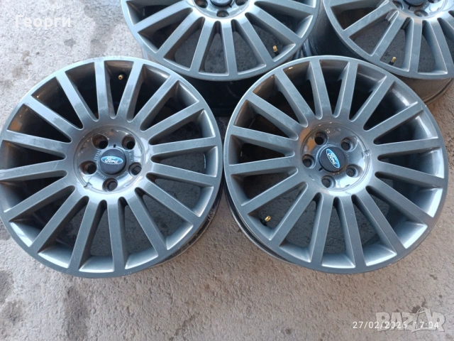 4бр.алуминиева джанта 18цола за Ford 5x108, снимка 2 - Гуми и джанти - 53666231