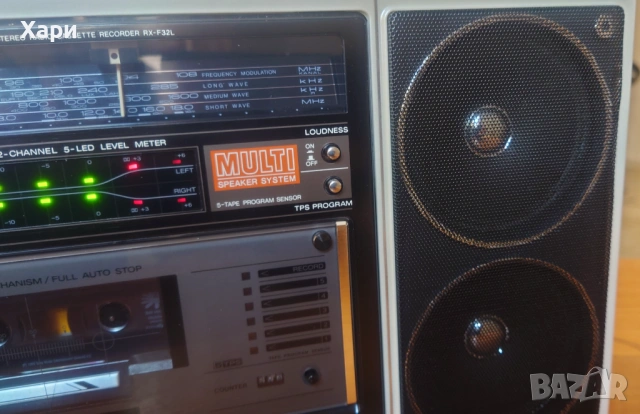 Радио касетофон Panasonic RX-F32LS, снимка 5 - Радиокасетофони, транзистори - 53821809