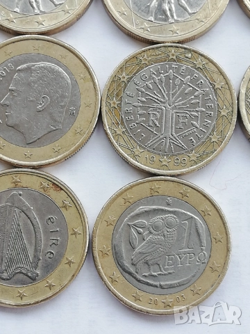 19 монети от 1 евро различни, снимка 10 - Нумизматика и бонистика - 50436123