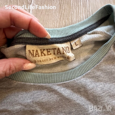 Дамска блуза Naketano размер L, снимка 2 - Блузи с дълъг ръкав и пуловери - 53175842