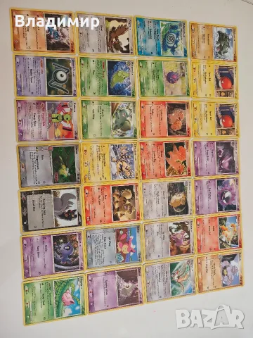 110 Pokemon карти + кутия, снимка 5 - Карти за игра - 55986107