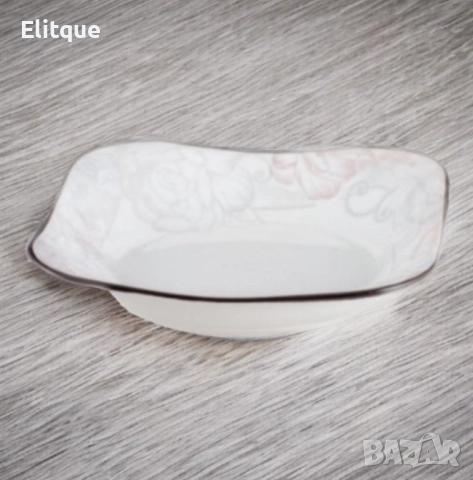 Елегантна керамична чиния, снимка 6 - Други - 52861447