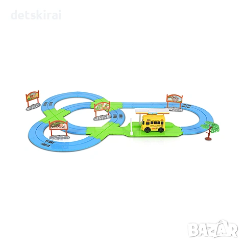 Писта ЗООПАРК 4 спирки, снимка 2 - Коли, камиони, мотори, писти - 53825824