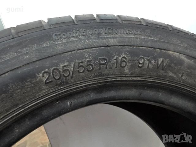 1бр летна гумa 205/55/16 CONTINENTAL L04880 , снимка 2 - Гуми и джанти - 53450013