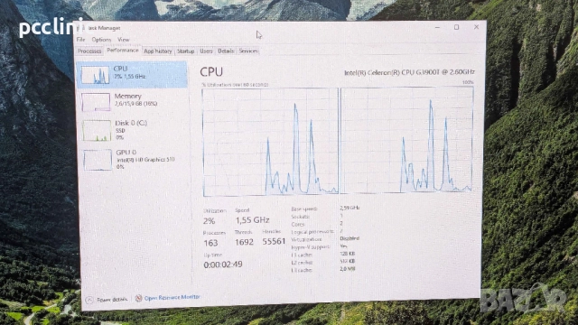 HP Prodesk 400 G2 | COM/RS-232 Port | Intel Celeron | DDR4 | SATA + NVMe | Мини офис компютър, снимка 5 - Работни компютри - 52651446