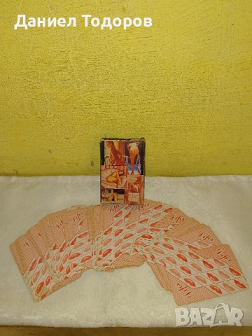 Стари Еротични карти за игра. Ретро карти , снимка 10 - Карти за игра - 51747106