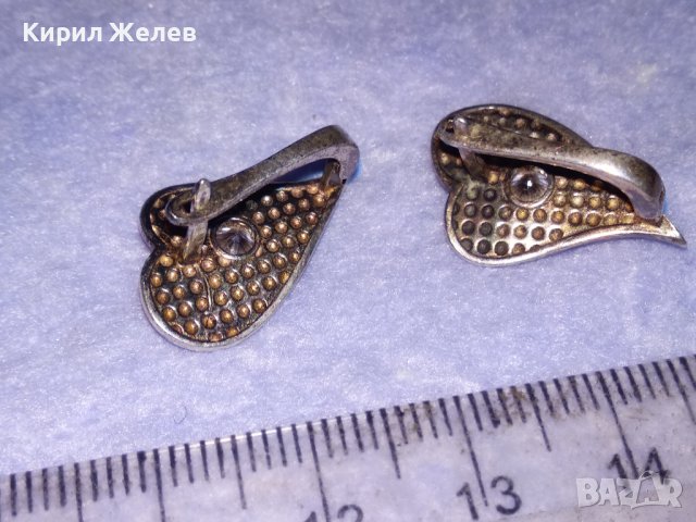 ИЗЯЩНИ СКЪПОЦЕННИ СРЕБЪРНИ АРТ ОБЕЦИ ОКСИДИРАНО СРЕБРО 925 с ЮВЕЛИРНО ФАСЕТИРАНИ ЦИРКОНИ 38762, снимка 11 - Обеци - 41730129