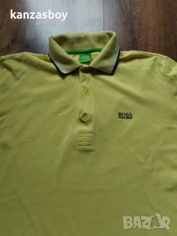 hugo boss green - страхотна мъжка тениска S, снимка 2 - Тениски - 50423446