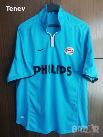 PSV Eindhoven Vennegoor of Hesselink Nike оригинална тениска фланелка ПСВ Айндховен 2002/2003, снимка 2 - Тениски - 41889242