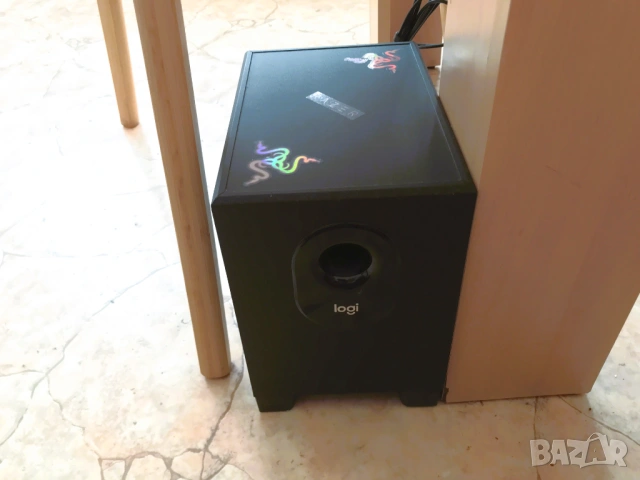 Аудио система Logitech - Z313, 2.1, черна, снимка 5 - Аудиосистеми - 53611610