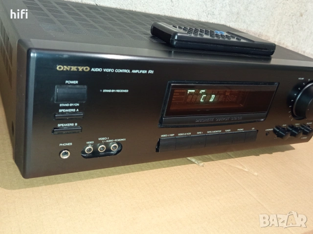 Стерео усилвател Onkyo A-RV410, снимка 4 - Ресийвъри, усилватели, смесителни пултове - 53713197