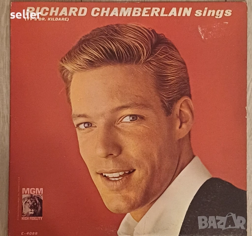 Richard Chamberlain ‎– Richard Chamberlain Sings Издание 🇺🇸 USA 1963г-Първа преса  Състояние на ви