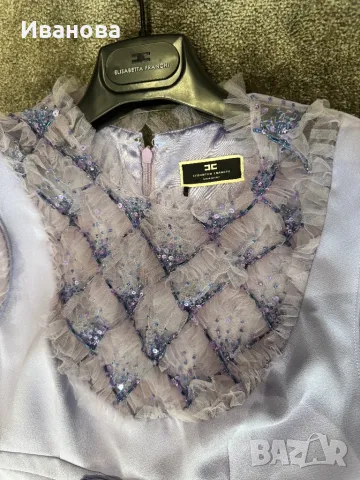 Луксозна рокля ELISABETTA FRANCHI, снимка 6 - Рокли - 50029992