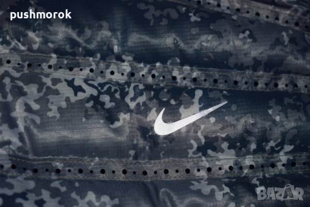 Nike Aeroloft 800 Down Blue Reflective Running Vest Sz L / #00285 /, снимка 6 - Спортни екипи - 39393794