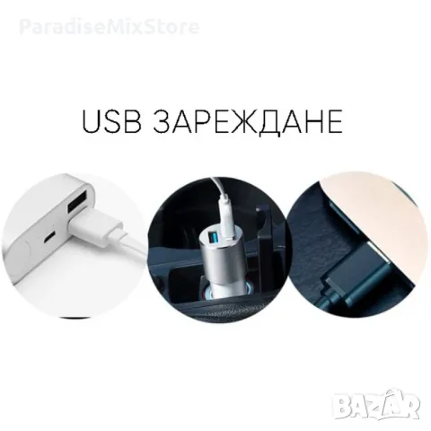 Фенер – челник с лампи  L2 + 2 х T6 + 2 LED фара и USB захранване FL71 , снимка 6 - Други инструменти - 50141527