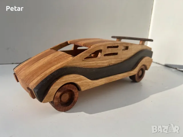 Дървена детска играчка „Ламборгини Кунташ“