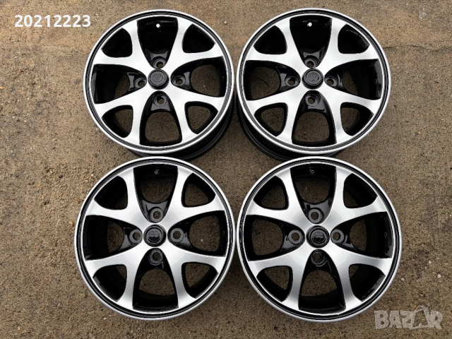 4 броя алуминиеви джанти за Toyota Yaris 14, снимка 3 - Гуми и джанти - 53379893