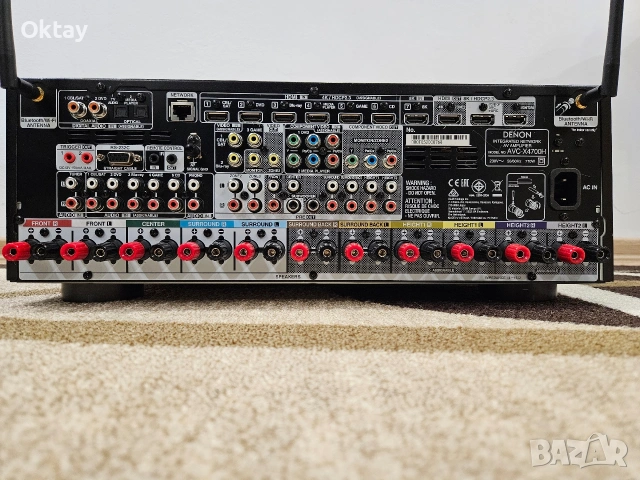 Denon 4700 Av Receiver Dolby Atmos 8k, снимка 3 - Ресийвъри, усилватели, смесителни пултове - 53651559
