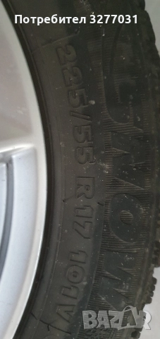 Оригинални джанти 17", снимка 6 - Гуми и джанти - 52552179