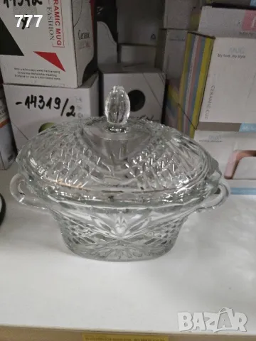 стъклени захарници , снимка 3 - Аксесоари за кухня - 48605001