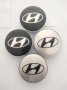 Капачки за Джанти за ХЮНДАЙ/HYUNDAY 56, 60 и 68 мм. Цвят: Сребристо и черно. НОВИ!, снимка 4