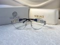 -25 % разпродажба Versace 2022 унисекс прозрачни слънчеви диоптрични рамки очила за компютър, снимка 6