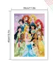 Дисни Принцеси детски 5D гоблен диамантен картина мозайка за направа по схема с камъчета, снимка 4