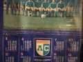 Ретро календар от '82 г. на ФК Левски-Спартак, в рамка, снимка 5