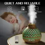 Junlic Aroma Diffuser 400 ml, ултразвуков овлажнител с осветление, снимка 1