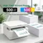 Нови LC521 мастилници 4 цвята за Brother DCP-J1260W J1310DW J1360DW принтер тонер мастило печат, снимка 3