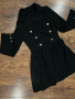 Черна рокля с дълъг ръкав , снимка 1 - Рокли - 44586199