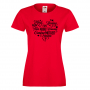 Дамска тениска Mother Heart Words 1 Празник на Майката,Подарък,Изненада,Рожден Ден, снимка 1 - Тениски - 36297274
