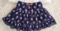 Синя тюлена поличка на точки H&M за момиче 4-5г., снимка 1